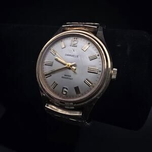 Men's Caravelle Gold Tone Watch Mechanical Wind Up Vintage